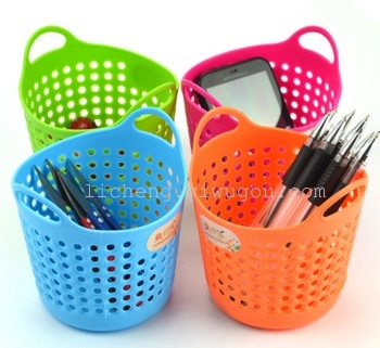 创意迷你桌面收纳筐篮 时尚实用的日常好帮手